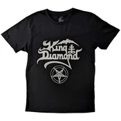 King Diamond Logo Black XL Majica
