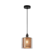 Braytron Dekorativna visilica BRY-S008R-1H-1xE14-SILVER