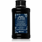 Davines Heart of Glass Silkening Shampoo nežni čistilni šampon za blond lase 90 ml