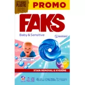 Deterdžent za pranje rublja Baby & Sensitive, 50 pranja, 2,75 kg