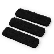 Rotho ROTHO ogleni filter za belo cuveto - 3 kosi, primeren za mačke, visoka kakovost, 160 mm x 50 mm, 8 mm debelina