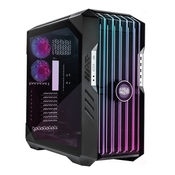 COOLER MASTER Ohišje E-Atx Cooler Master Haf 700 Evo Mesh Argb Titanium Kaljeno steklo, (21407679)