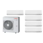 Toshiba multi klima uredaj, komplet RAS-5M34G3AVG-E/RAS-B10E2KVG-E x5