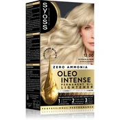 Syoss Oleo Intense permanentna barva za lase za posvetlitev las odtenek 13-00 Ultra Platinum 50 ml