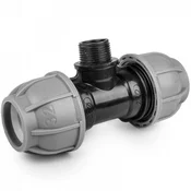 Bradas T-kos za PE cev 32MM/GZ 1/32MM PN10 Priključek za vrtni sistem