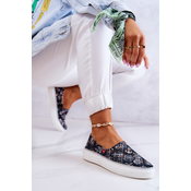 Womens Fashion Slip-On with Memory Foam Big Star - Black