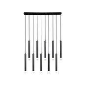 Rabalux Visilica Ramira, 10x5W, 10xG9, 96cm, Crna