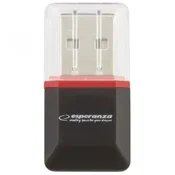 Mini Citac Micro SD Kartica | USB 2.0 | Esperanza