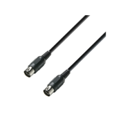 Kabel MIDI Adam Hall K3MIDI0150BLK 3Star Series črn 1,5 m