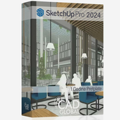 SketchUp Pro 3D - 1 leto naročnine