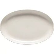 Plitev krožnik Costa Nova Pacifica, vanilija, ovalen, 408x263 mm (6 kos)