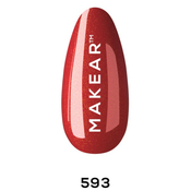 Trajni gel lak za nokte UV i LED 593 | MAKEAR | Kozmo