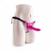 shumee Strap On Real Safe silikonski 14 cm roza