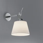 Artemide Tolomeo 18 Diffusore dizajnerska stenska svetilka, bela/aluminijasta - spalnica - alu, krem - Kovina