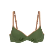 BRUNO BANANI Bikini zgornji del bronasta/oliva