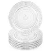 Vilde Talerze deserowe szklane 18 cm 6 szt.