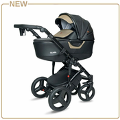 Coto Baby Otroški voziček Quara 3v1 – BLACK GOLD ECO