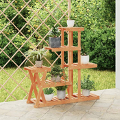 Stalak za cvijece 95 x 25 x 96 cm od masivne jelovine
