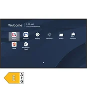 VIEWSONIC CDE5014-2C 50 (127cm) 4K TFT HDMI/WiFi ProAV 24/7 AND14 zvočniki brezžični informacijski monitor