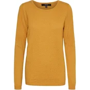 Vero Moda Ženski pulover VMCARE Regular Fit 10136644 Chai Tea (Velikost XS)