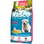 RASCO PREMIUM Granule Junior Large kuře s rýží 15 kg