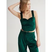 4TAILORS Top Scarlet temno zelena