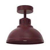 Stropna svetilka SVEN 1xE27/15W/230V, premer 21 cm, bordo