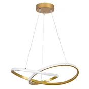 Rabalux Visilica Castiel, LED 36W, 3000K, 56x35cm, Zlatne boje