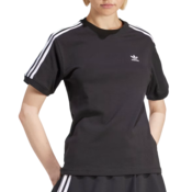 Adidas T-Shirt 3 Stripe Tee ženske Oblačila Majice IU2420 Črna