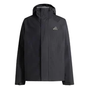 ADIDAS SPORTSWEAR Športna jakna Essentials svetlo siva/črna