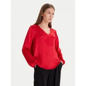 Maryley Bluza 25IB824/18MA Rdeča Regular Fit