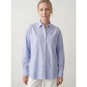 ARMIE Bluza The Johanne Oxford Shirt svetlo modra
