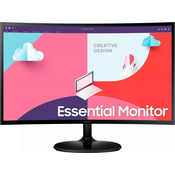 Samsung monitor 24 S24C364EAU VA 1920x1080/75Hz/4ms/VGA/HDMI/zakrivljeni
