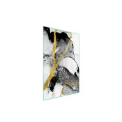 shumee Steklena deska za rezanje 35x52 Marmor