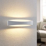 Arcchio LED stenska svetilka Jelle, 44 cm, bela, kovinska, navzgor/navzdol - Dnevna soba/jedilnica - Sodobni - Kovina