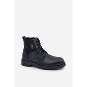 BIG STAR SHOES Leather Insulated Ankle Boots Mens Big Star