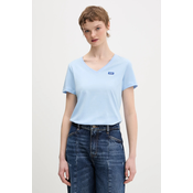HUGO Majica Classic 50513667 Modra Slim Fit