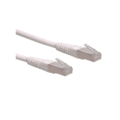 ROLINE S/FTP (PiMF) Patch Cord, Cat.6, white 0.3 m