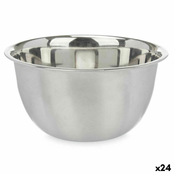 Zdjela za Miješanje Srebrna Nehrdajuci Celik 3,6 L 24 x 12,5 x 24 cm (24 kom.)