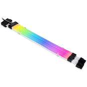 Kabel Lian Li Strimer Plus V2 Dual 8-Pin RGB, PCIe, VGA Power, 30 cm