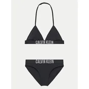 Calvin Klein Swimwear Bikini svetlo siva/črna