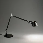TOLOMEO MINI STOLNA LAMPA E-27/100W CRNA KOMPLET SA POSTOLJEM A005940+A008610