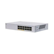Cisco stikalo CBS110-16PP (16xGbE, 8xPoE , 64W, brez ventilatorja) - REFRESH