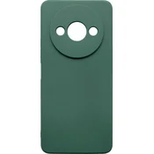 mobilNET silikonski ovitek Xiaomi Redmi A3, temno zelen (mat)