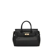 MAC DOUGLAS Ročna torbica Mac Douglas Sacs A Main MIX Pyla2 Milo Noir črna