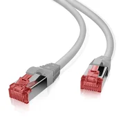 helos Patchkabel Cat.6 GHMT AWG 27/7 grau 10,0 m