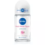 Nivea Rose Touch anti-transpirant roll-on za ženske 50 ml