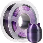 Anycubic PLA Silk Dual Color Black Purple, 1.75 mm / 1000 g