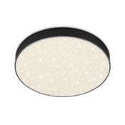 Briloner 7074-415 - LED plafonsko svetlo STAR SKY LED/21W/230V precnika 28 cm, crno