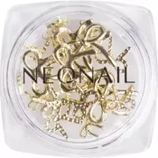 NEONAIL Nail Art 3D Bows okrasek za nohte odtenek Gold 1 kos
